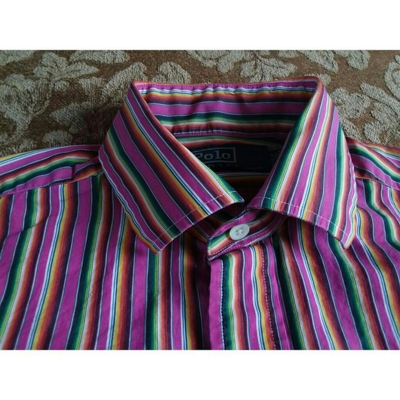 Ralph Lauren Westerton striped button front - Picture 5 of 5